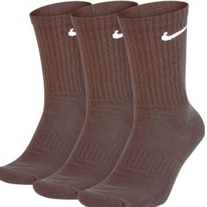 Nike black crew socks